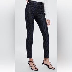 ZARA • Trafaluc Legging Collection • Faux Snake Skin Pants • Size Small